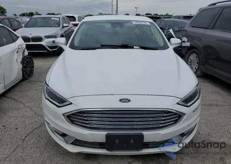 2017 Ford Fusion Se Hybrid z USA, uszkodzony, nr VIN 3FA6P0LU2HR409588